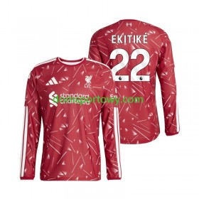 Koszulka Liverpool Hugo Ekitike 22 Domowe Koszulki Piłkarskie 2026-2027 Długi Rękaw